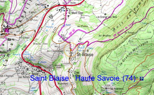 Plan Saint Blaise